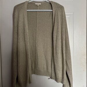 Elegant Women's Gold Cardigan